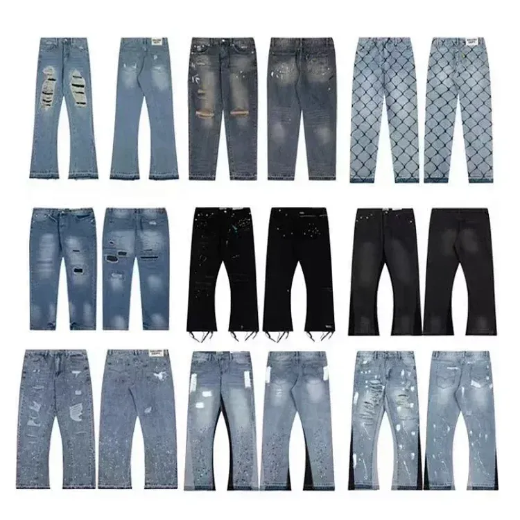 Unknown Brand Distressed Denim Pants [30 styles]