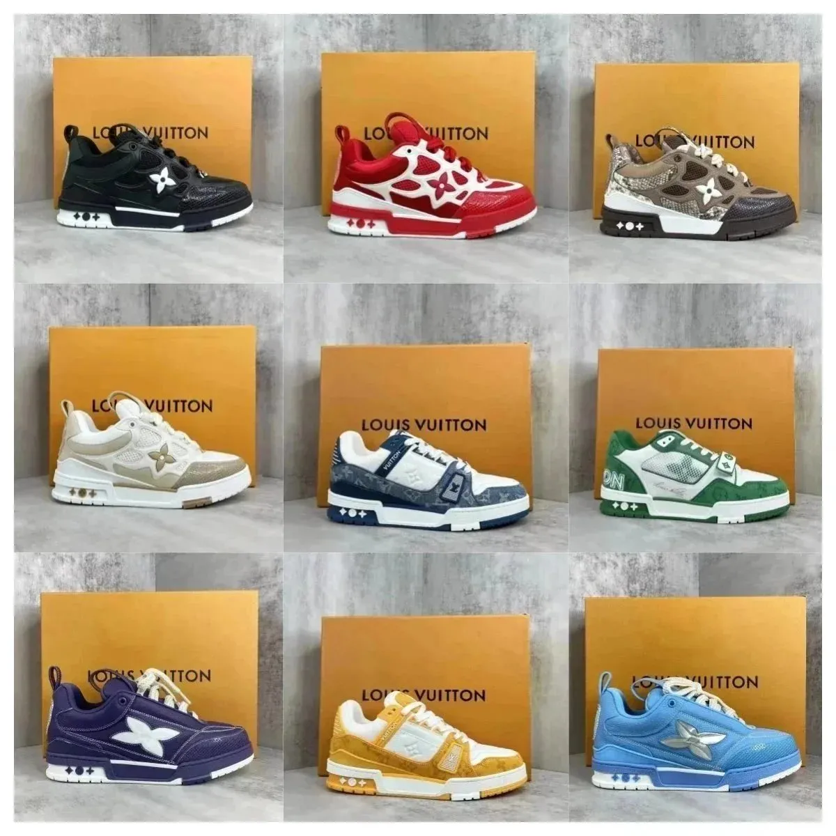 Louis Vuitton B22 Sneakers [40 styles]