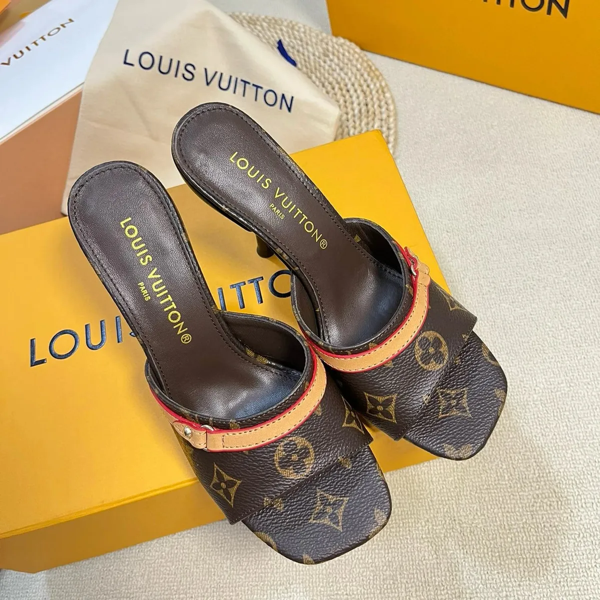 Louis Vuitton Monogram Mule Slides [4 styles]