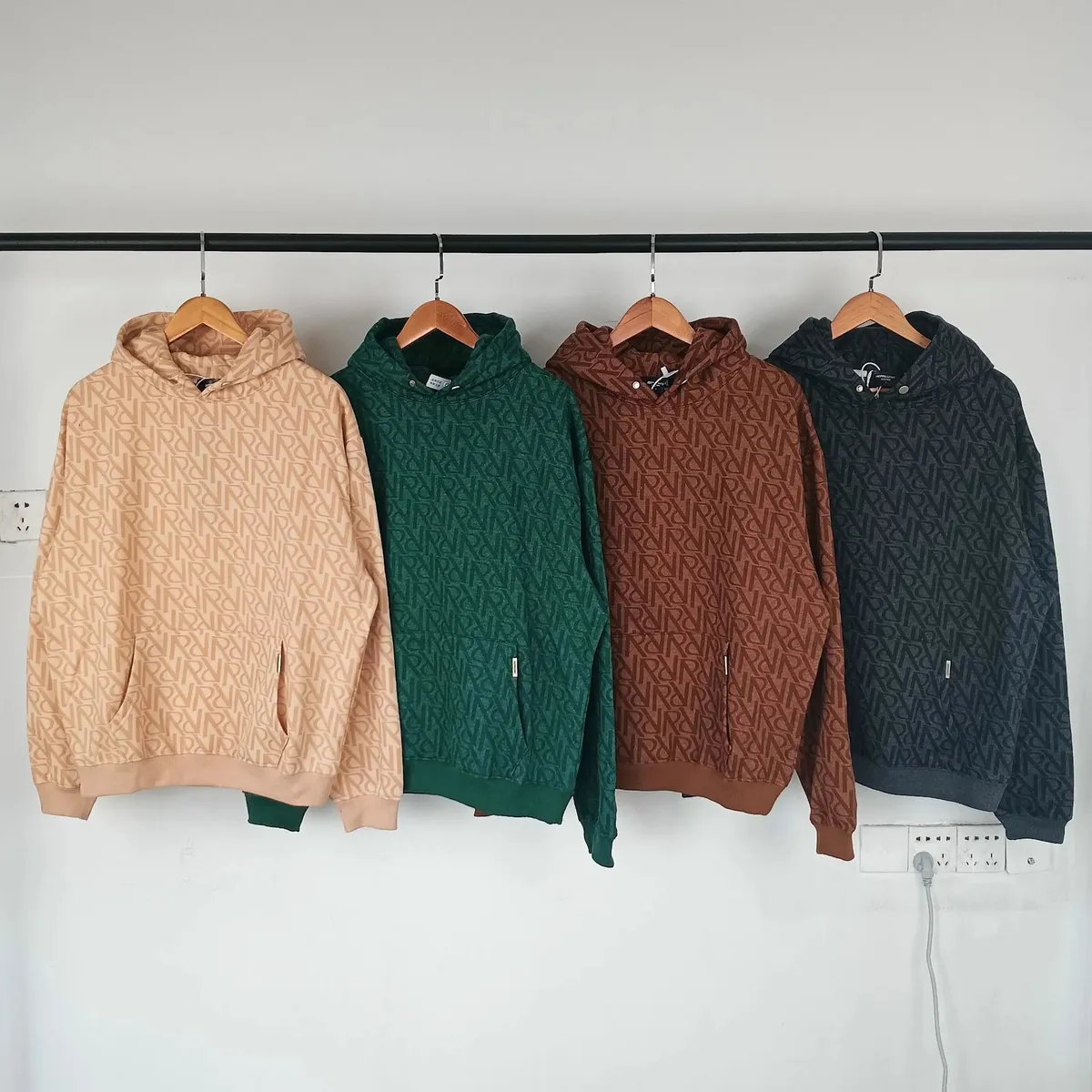 RR Monogram Hoodies [8 styles]
