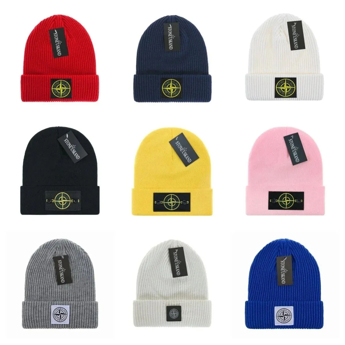 Stone Island Compass Beanie Hat [9 Colors]