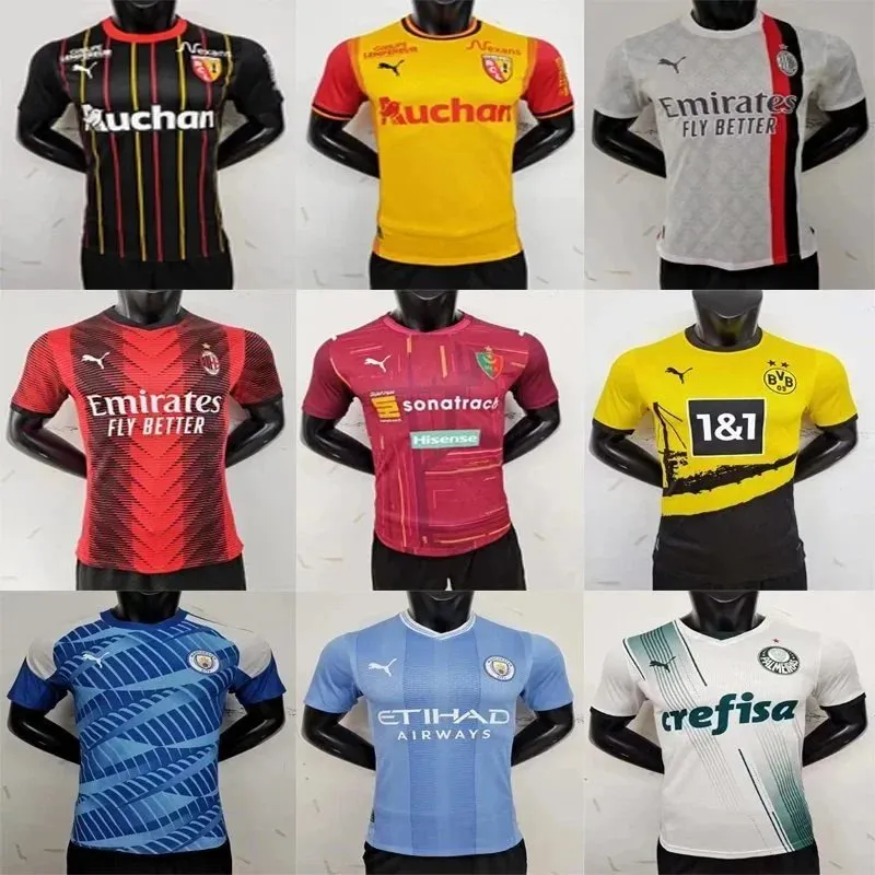 Puma Football Jerseys [9 Styles: AC Milan, BVB, Manchester City, Palmeiras, FC Nantes, etc.]