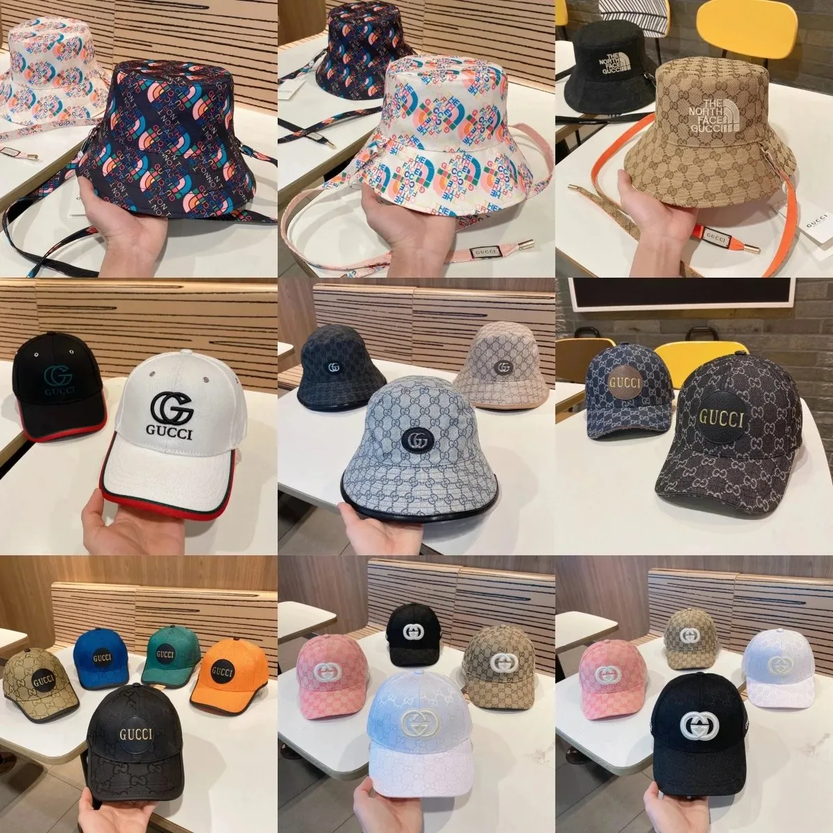 Gucci GG Supreme Bucket Hats & Baseball Caps [39 styles]