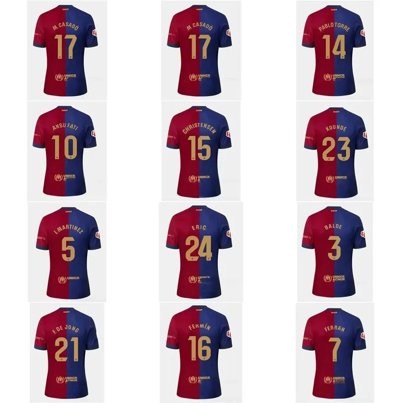 FC Barcelona 2024-2025 Home Jersey [40 styles]