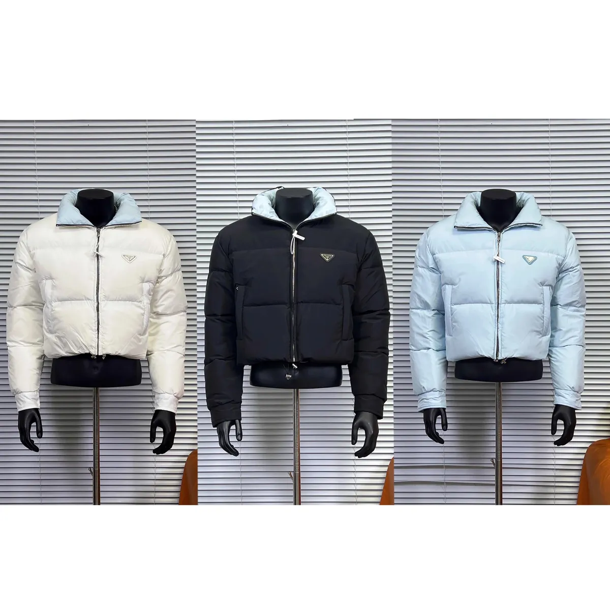 Prada Re-Nylon Puffer Jacket [3 styles]