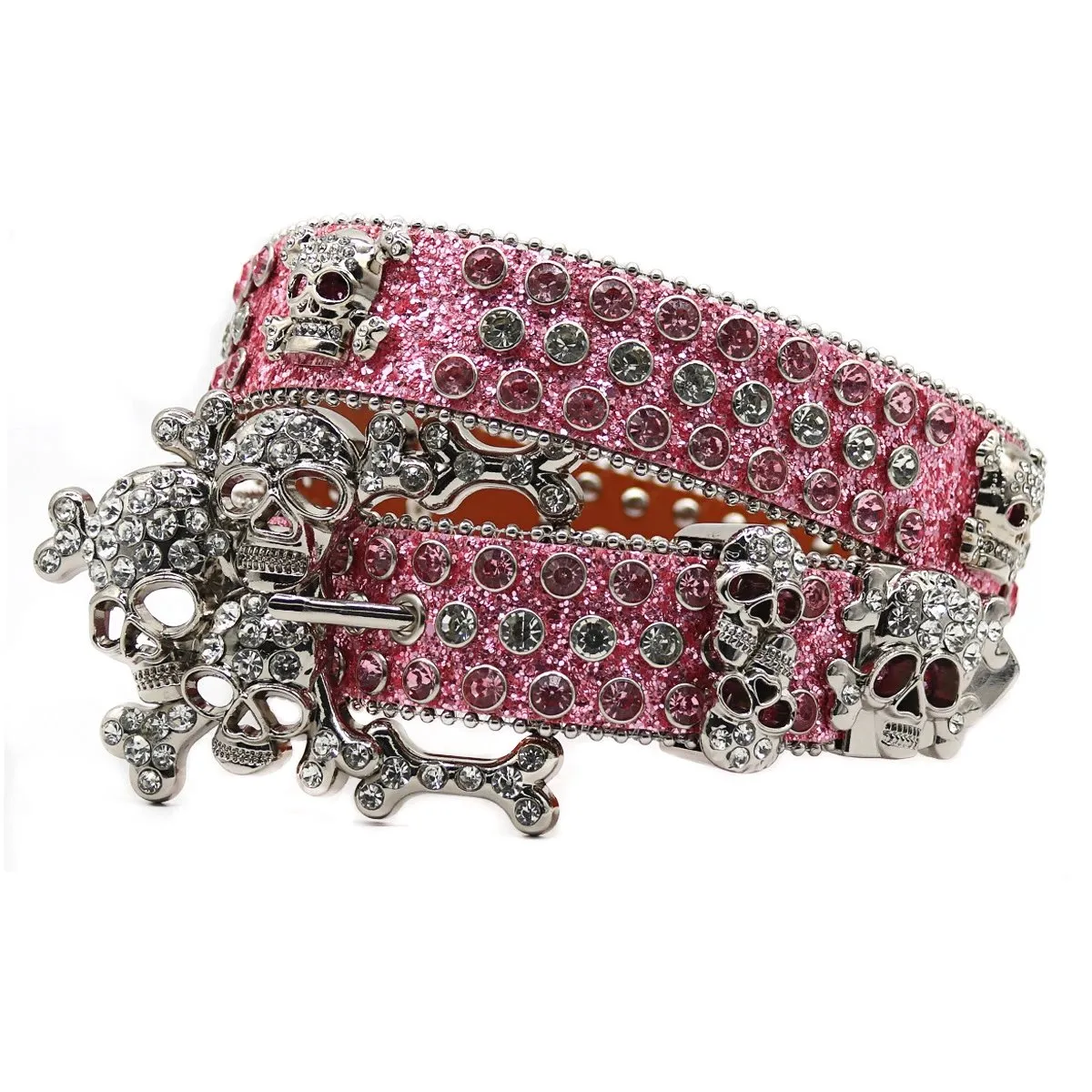 Glitter Skull & Bone Belt [30 styles]