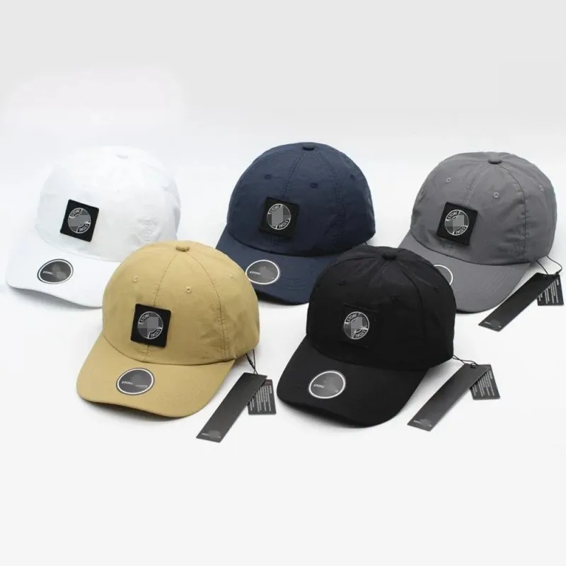 Brand Logo Patch Baseball Caps [5 Colors]