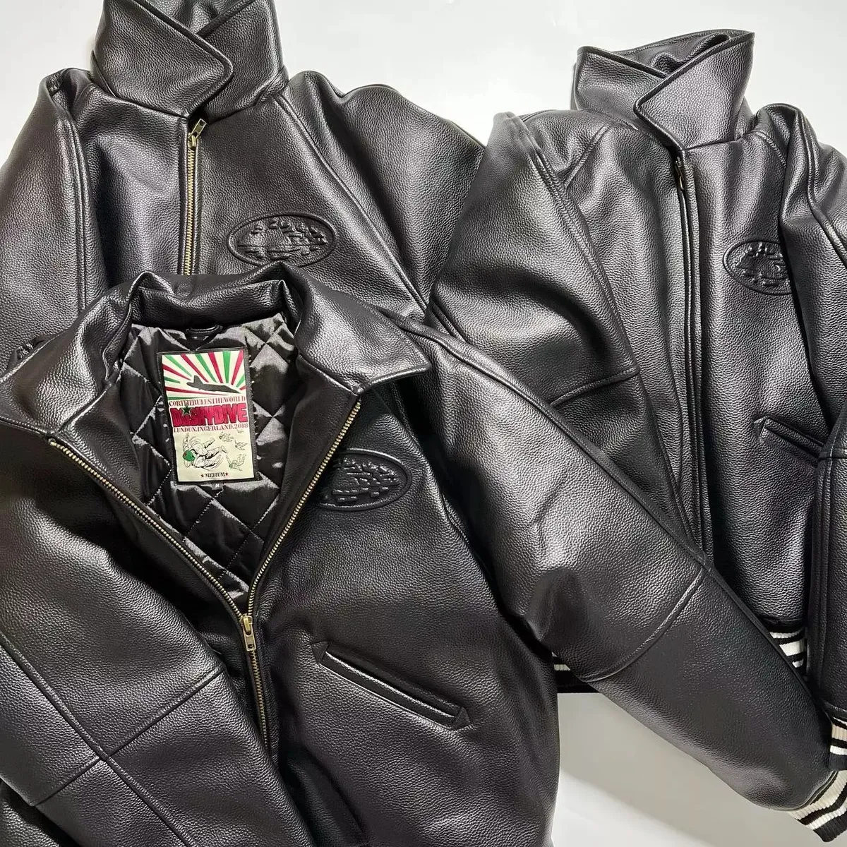 Cortez Rules The World Leather Jacket