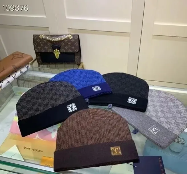Louis Vuitton Damier Beanie Hat