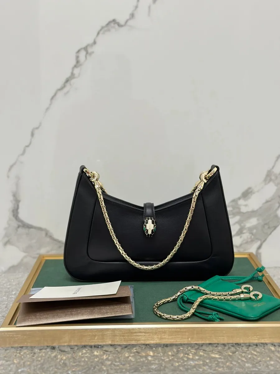 Bvlgari Serpenti Hobo Bag