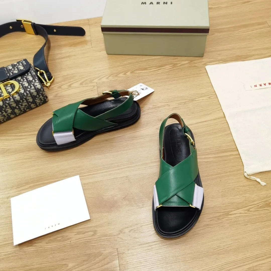 Marni Cross-Strap Sandals [15 styles]