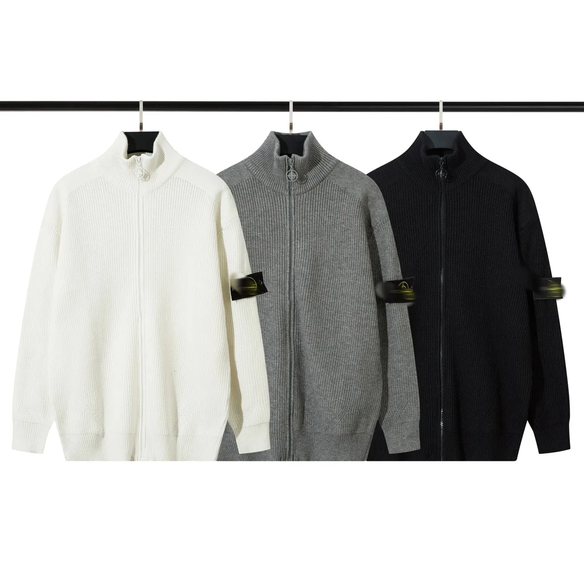 Stone Island Ribbed Zip-Up Jacket [1 style]