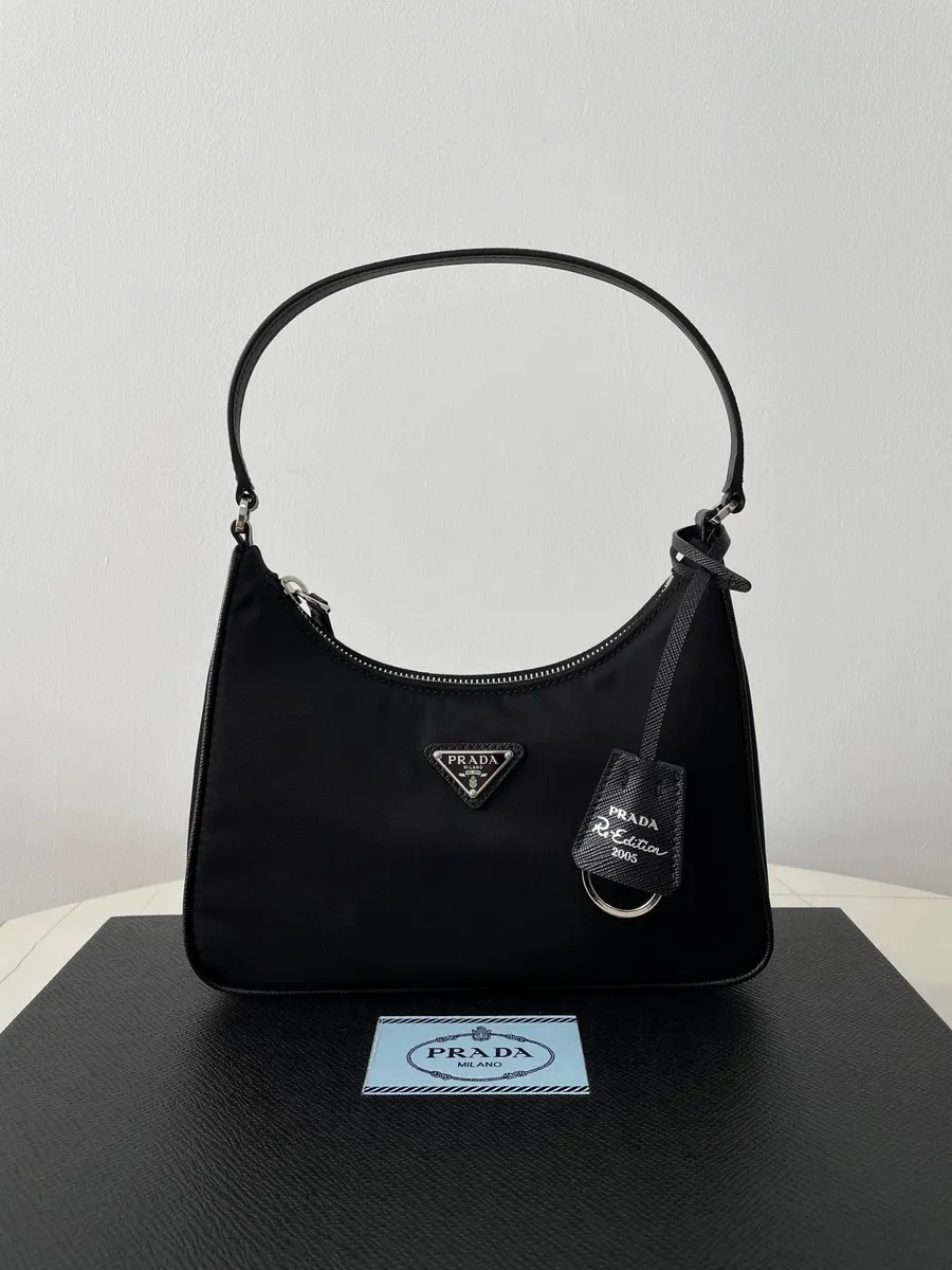 Prada Re-Edition 2005 Nylon Hobo Bag