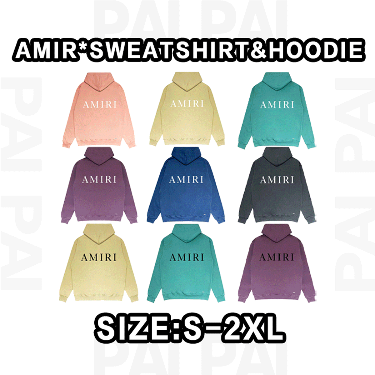 AMIR* SWEATSHIRT&HOODIE SI